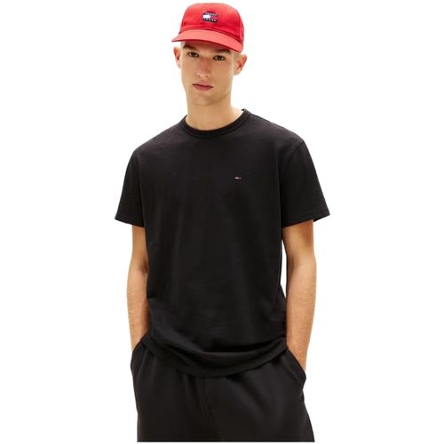 T-shirt T shirt Ref dm0dm22514 BDS Noir - Tommy Jeans - Modalova