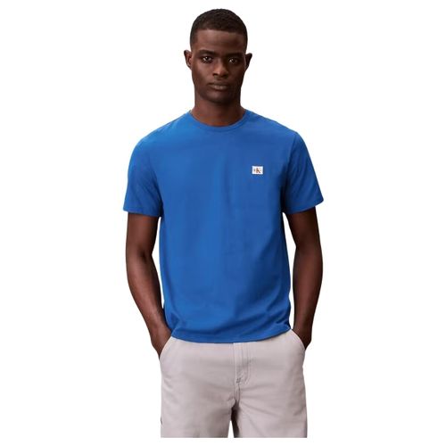 T-shirt T shirt Ref 68268 2ZU Bleu - Calvin Klein Jeans - Modalova