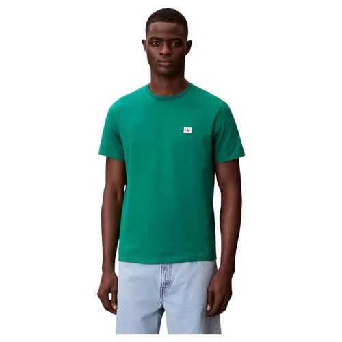 T-shirt T shirt Ref 68267 L4G Vert - Calvin Klein Jeans - Modalova