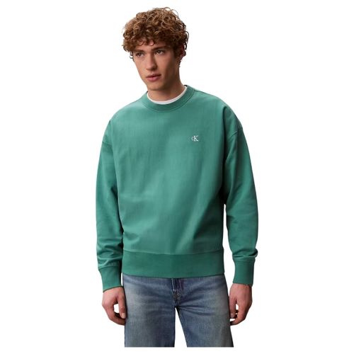 Sweat-shirt Sweat Ref 68241 VFL Vert - Calvin Klein Jeans - Modalova