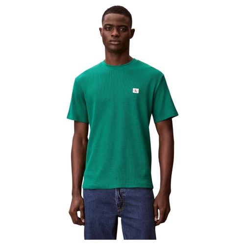 T-shirt T shirt Ref 68240 L4G Vert - Calvin Klein Jeans - Modalova