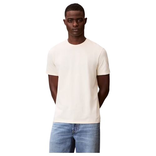 T-shirt T shirt Ref 68234 ZKR Jaune - Calvin Klein Jeans - Modalova