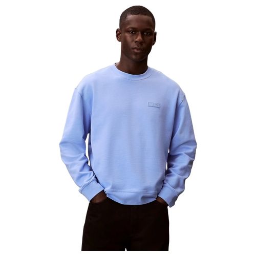 Sweat-shirt Sweat Ref 68237 C32 Bleu ciel - Calvin Klein Jeans - Modalova