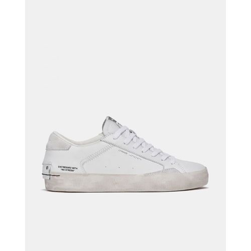 Baskets DISTRESSED 26019PP5-WHITE - Crime London - Modalova