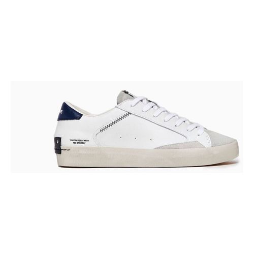 Baskets DISTRESSED 17004PP6-WHITE BLU - Crime London - Modalova