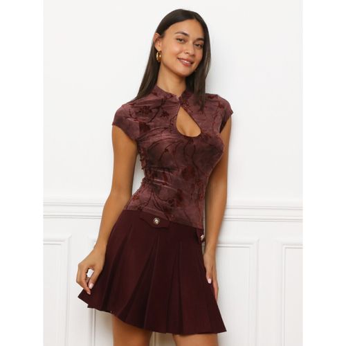 Blouses Tops, t-shirts - Bordeaux - La Modeuse - Modalova