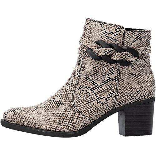 Boots Bottine Cuir Microstretch - Rieker - Modalova