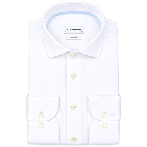 Chemise Heavy Twill Chemise White - Profuomo - Modalova