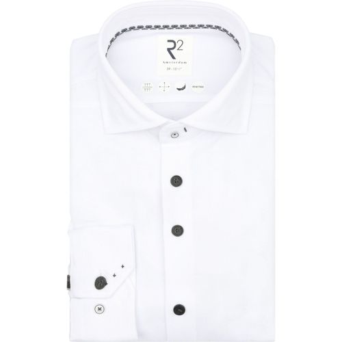Chemise Dobby Chemise Maille White - R2 Amsterdam - Modalova