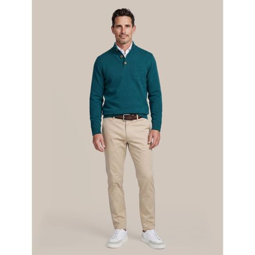 Sweat-shirt Canes Pull Col Mocker Green - Suitable - Modalova