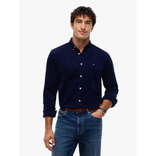 Chemise Chemise marine en velours - Tommy Hilfiger - Modalova