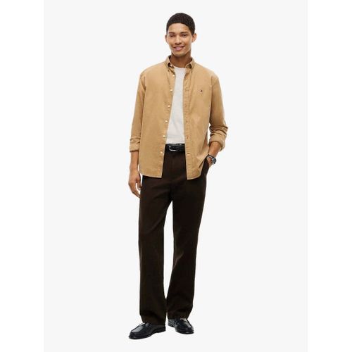Chemise Chemise beige en velours - Tommy Hilfiger - Modalova