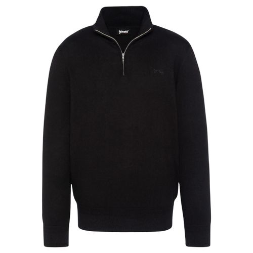 Sweat-shirt Pull camionneur Ref PLBEAL8 Noir - Schott - Modalova