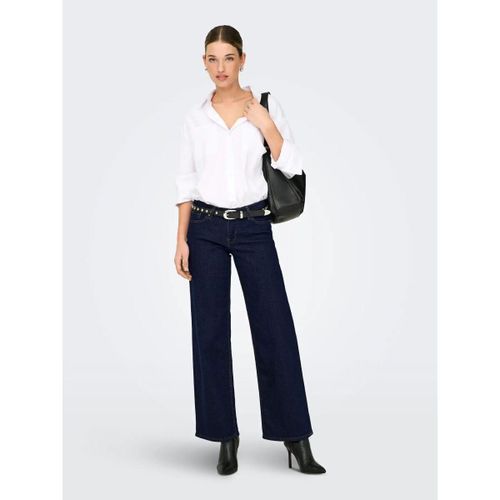 Jeans 15366764 JUDY-O LW WIDE-RINSE TAI966 DARK BLUE DNM - Only - Modalova
