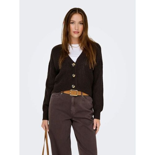 Gilet 15211521 CAROL-CHOCOLATE TORTE - Only - Modalova