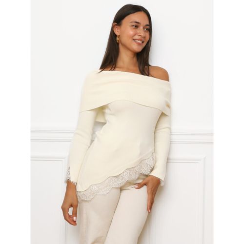 Blouses Tops, t-shirts - Beige - La Modeuse - Modalova