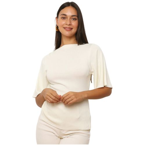 Blouses Tops, t-shirts - Ecru - La Modeuse - Modalova
