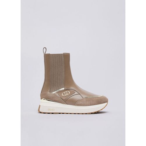 Baskets Sneakers boots en cuir - Liu Jo - Modalova