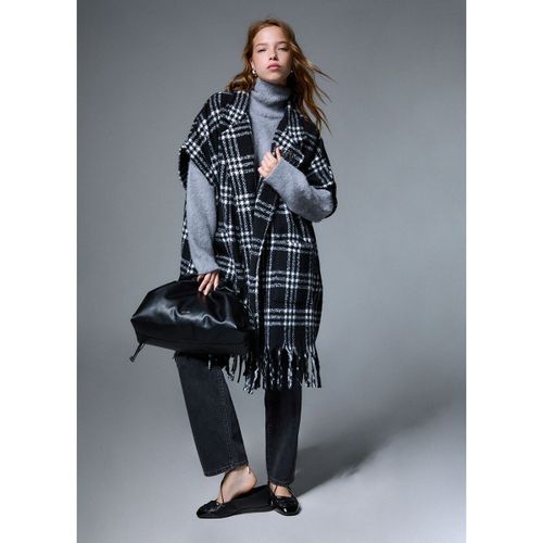 Manteau Liu Jo Poncho long jacquard - Liu Jo - Modalova