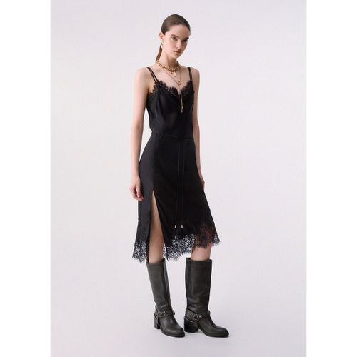 Robe Robe midi en satin et dentelle - Liu Jo - Modalova