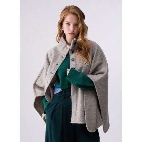 Manteau Liu Jo Poncho avec ceinture - Liu Jo - Modalova