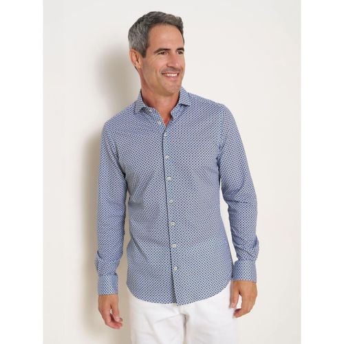 Chemise Chemise Sorona Imprimée Navy - R2 Amsterdam - Modalova