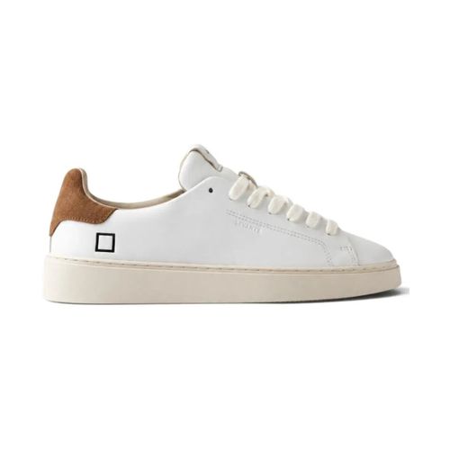 Baskets Baskets Date Levante, mollet blanc et cuir - D.A.T.E. - Modalova