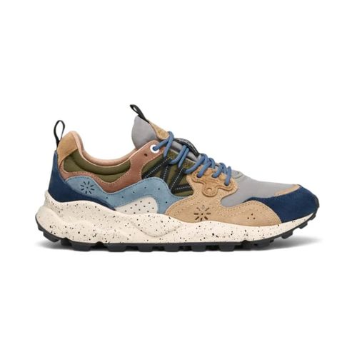 Baskets Baskets Yamano 3 gris bleu beige - Flower Mountain - Modalova