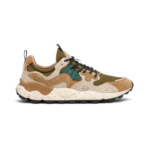 Baskets Baskets Yamano 3 vert brun gris - Flower Mountain - Modalova