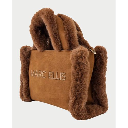 Cabas Sac avec bords doux en écofausse fourrure - Marc Ellis - Modalova