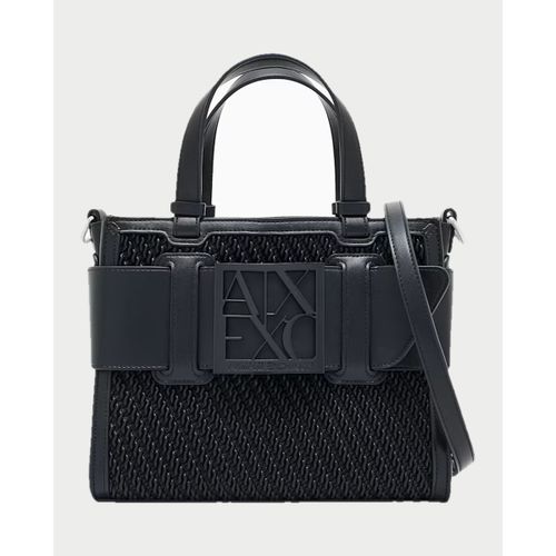 Cabas Sac shopping gaufré AX - Armani Exchange - Modalova