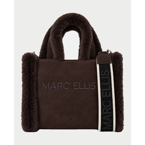 Cabas Sac avec bords doux en écofausse fourrure - Marc Ellis - Modalova
