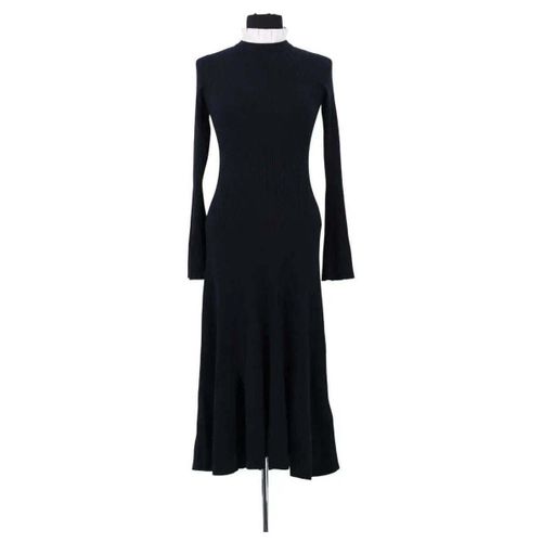 Robe Robe en coton bleue marine - Sandro - Modalova
