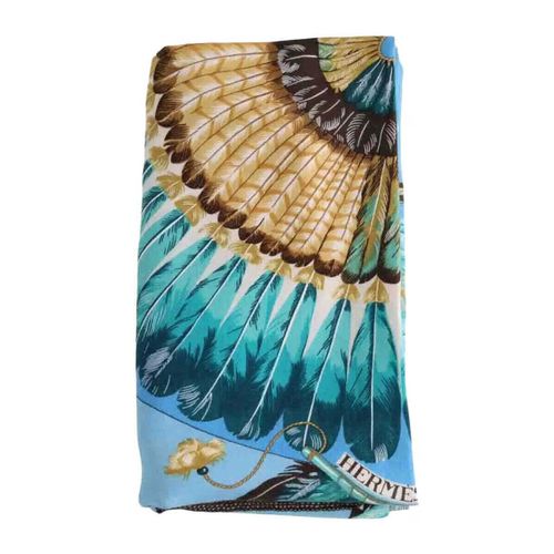 Echarpe Foulard Brazil bleu - Hermès Paris - Modalova