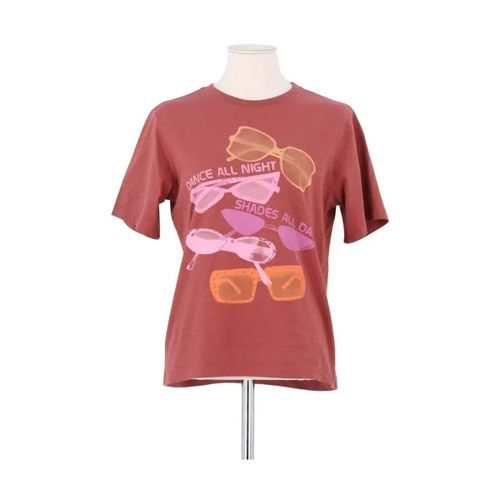 T-shirt T-shirt en coton rose - Tara Jarmon - Modalova