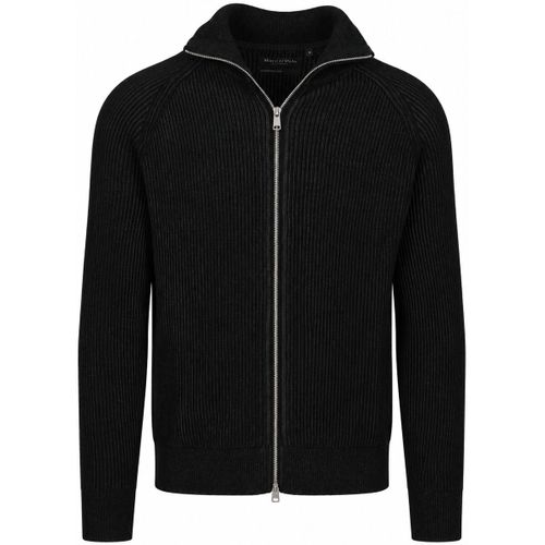 Sweat-shirt Gilet Zip Noir - Marc O'Polo - Modalova