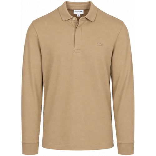 Polo Longsleeve Polo Piqué Beige - Lacoste - Modalova