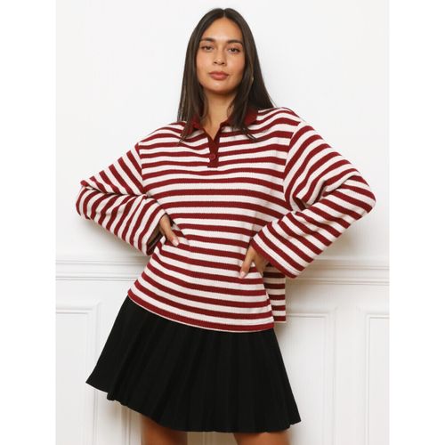 Pull Pulls - Bordeaux - La Modeuse - Modalova