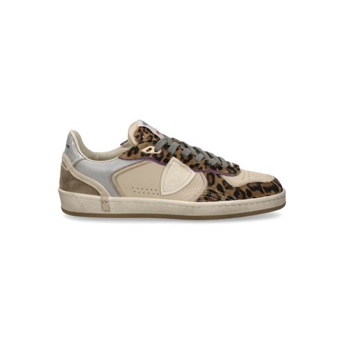Baskets PGLD AXE1 PGAL LOW-BEIGE ANIMALIER - Philippe Model - Modalova