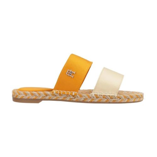 Claquettes Th Satin Flat Espadrille - Tommy Hilfiger - Modalova