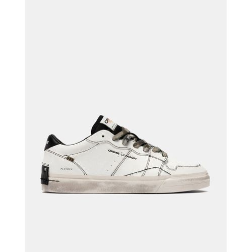 Baskets PLAYOFF 10502AA9-WHITE CAMO - Crime London - Modalova