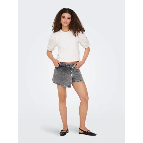 Jupes courtes 15256608 LESLY-LIGHT GREY DENIM - Only - Modalova