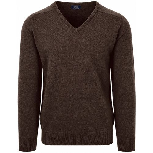 Sweat-shirt Col-V Agneline Cocoa - William Lockie - Modalova