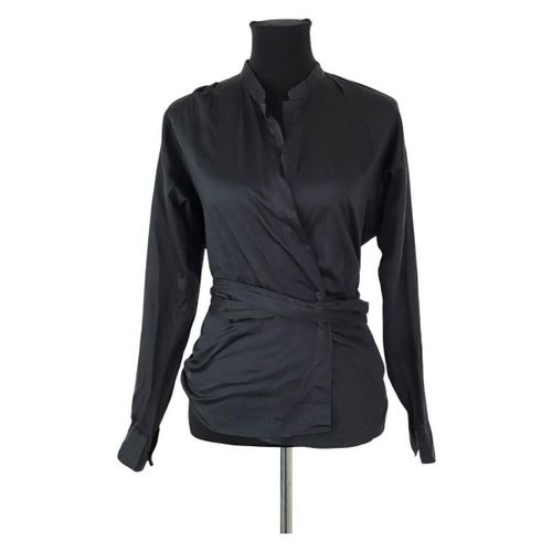 Blouses Cache-coeur en coton noir - Isabel Marant - Modalova
