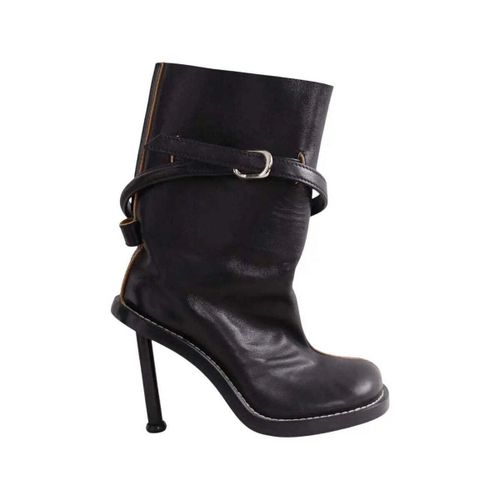 Bottines Boots à boucles noires - Acne Studios - Modalova