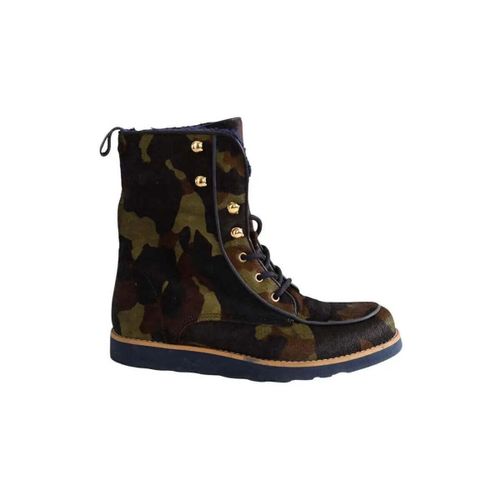 Bottines Boots à lacets kaki - Heimstone - Modalova