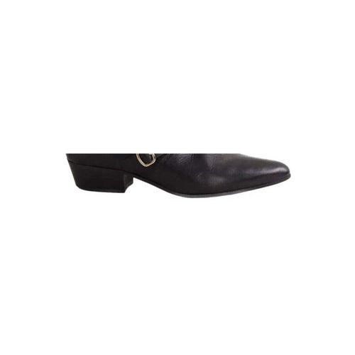 Bottines Boots à boucles noires - Claudie Pierlot - Modalova