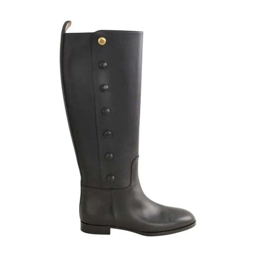 Bottes d'equitation Bottes d'équitation en cuir noires - Gucci - Modalova