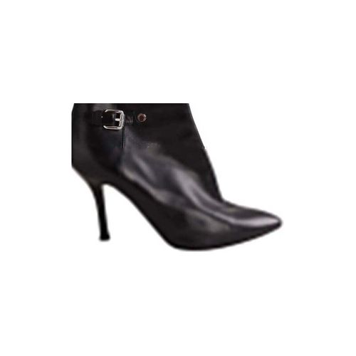Bottines Boots à boucles noires - Longchamp - Modalova