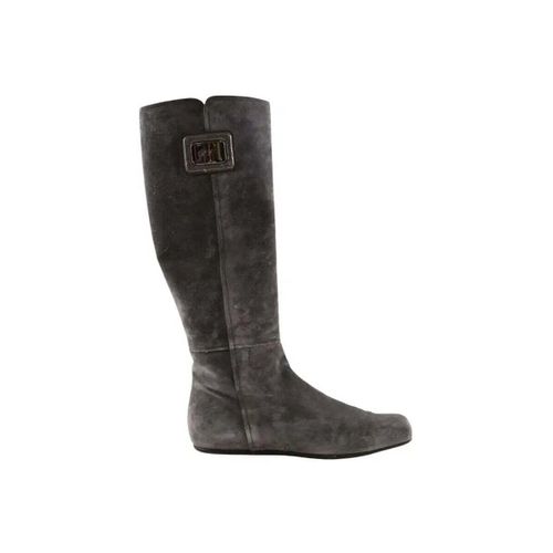 Bottes Bottes d'équitation grises - Roger Vivier - Modalova